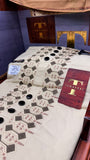 COLOUR KASHMIRI EMBROIDERY UNSTICHED FULL KURTA SALWAR PATHANI Tawakkal Tex”