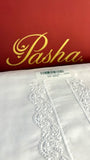 -SUMMER EMBROIDERED DREAM- PASHA SUMMER DREAM PASHA SILVER STORM (Egg White) PURE PASHA (2.25 MTR MULMUL LAWN 2.25 MTR BRIGHTEST LATHA)