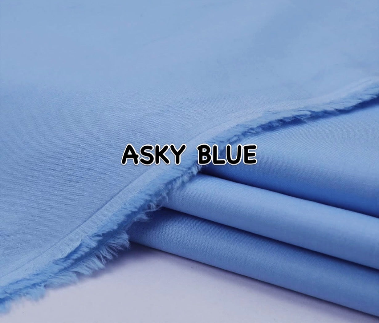 ASKY BLUE LAWN COTTON ORIGINAL  IMPORTED