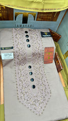 MURAADSHAH ROSE DUST 104-01 MULTI COLOUR KASHMIRI EMBROIDERY UNSTICHED FULL KURTA SALWAR PATHANI (J. FABRIC IMPORTED) “Pics are clicked in HD cameras. Original color may vary from mobile to mobile depending on your handset. – Tawakkal Tex”