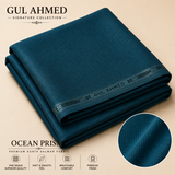 GUL AHMED Signature Collection Premium Kurta Salwar Fabric – 4.5 Mtr –  Ocean Prism