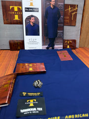 ARABIAN DARK BLUE LAWN COTTON ORIGINAL