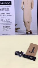 J. JJKS-A-32972 -BEIGE BLENDED- (JUNAID JAMSHED)