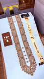 -ABEER GOLD KASHMIRI EMBROIDERY IMPORTED KURTA SALWAR PATHANI.(EID SPECIAL IMPORTED KASHMIRI COLLECTION)