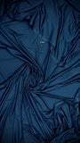 -BOSKI KING Imperial Navy Blue Sapphire  Premium Boski Unstitched Kurta Salwar Fabric (TAWAKKAL TEX)