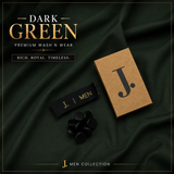 J. Men Premium Wash N Wear Fabric – Dark Green | 4.5 Meter