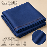 GUL AHMED Signature Collection Premium Kurta Salwar Fabric – 4.5 Mtr –  Azure Crest